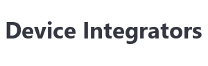Device Integrators